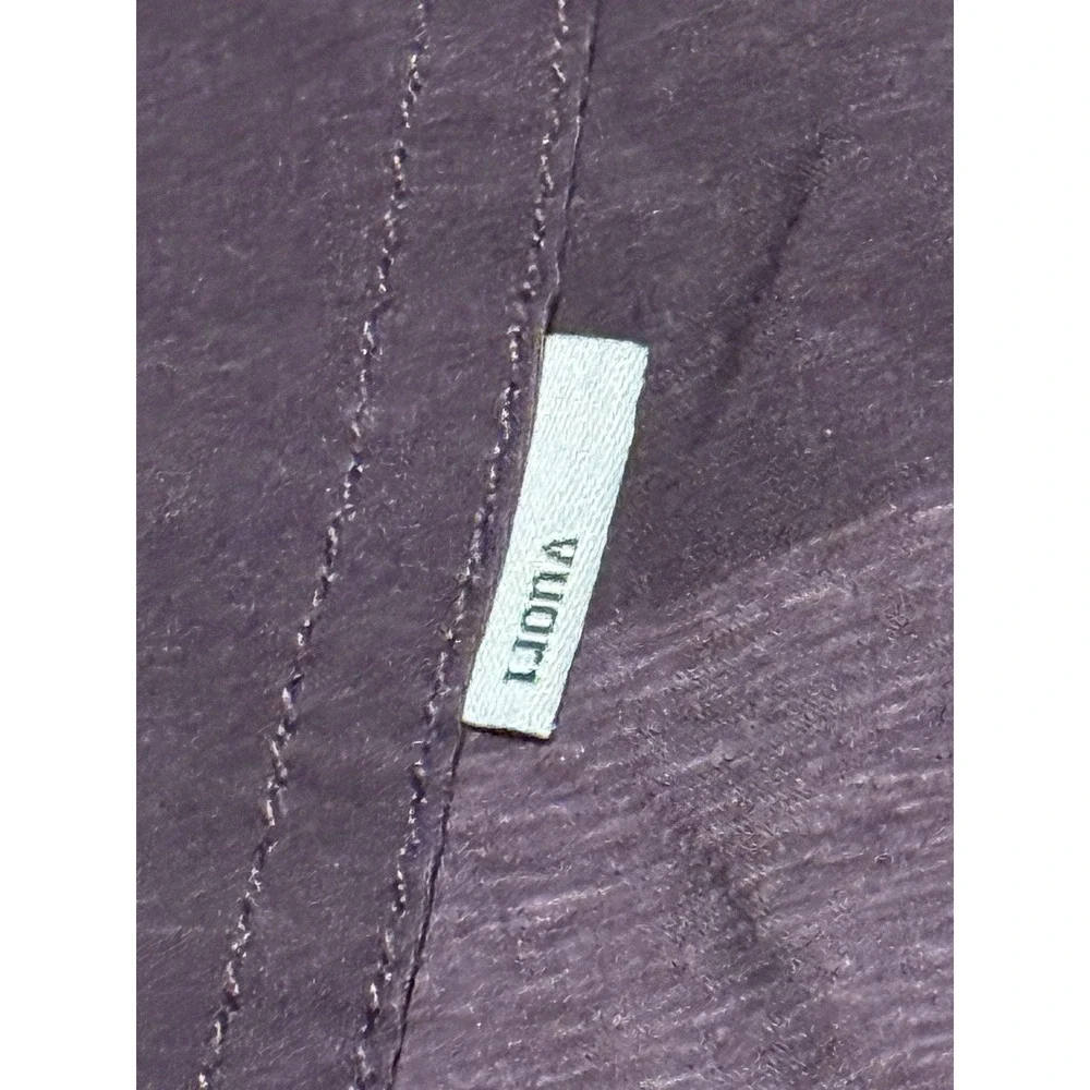 Vuori Logo Lined Stretch Drawstring Athletic Shorts Men's Size S Burgundy VGC